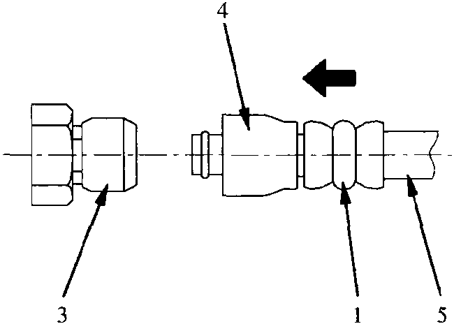 三、推拉式管接头拆卸与连接